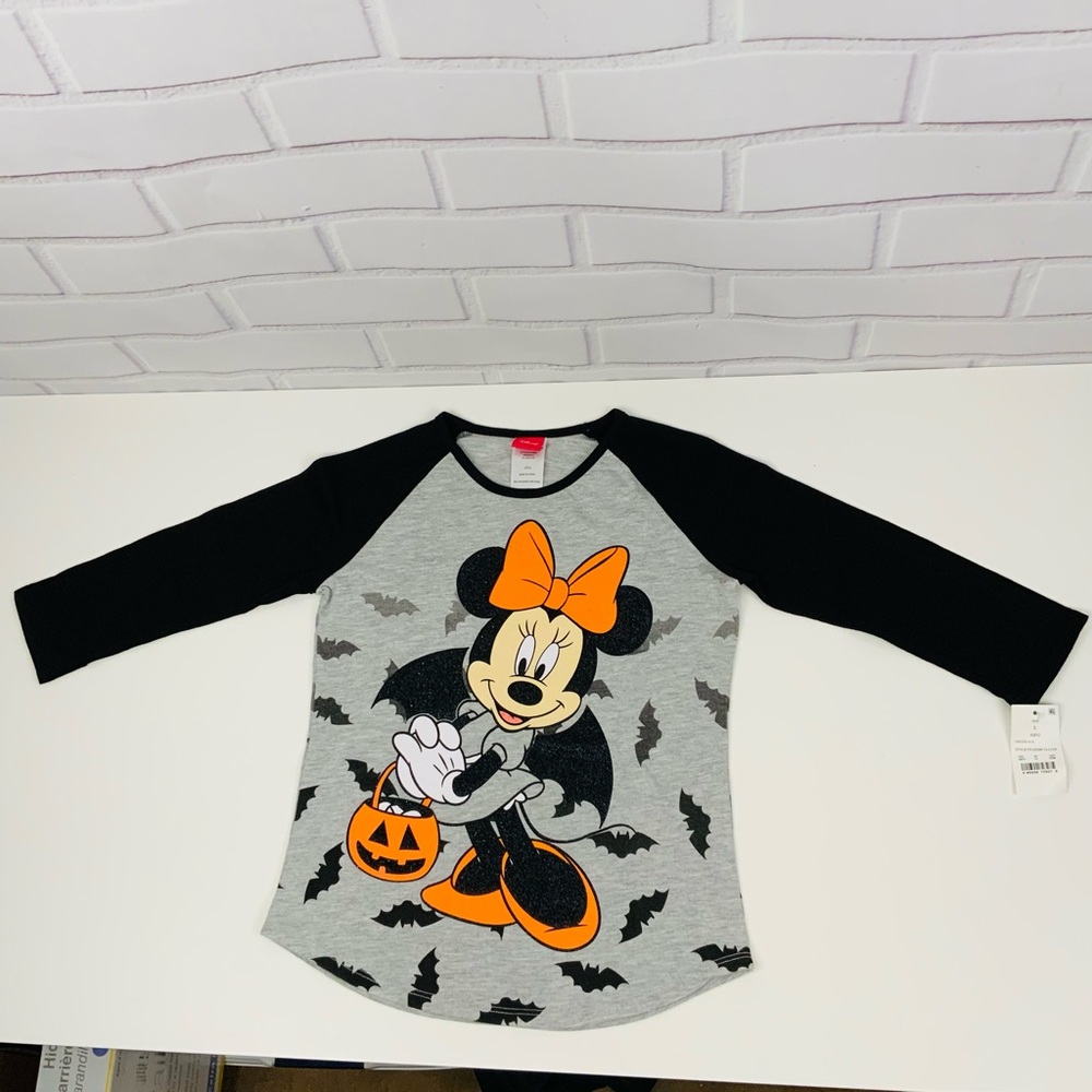 Disney Minnie Mouse Girl Halloween T-shirt, various sizes XS(4/5) - XL(14/16)